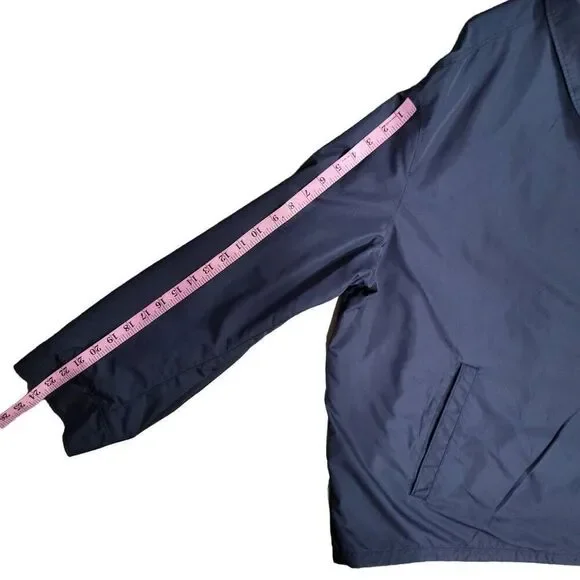 Polo Ralph Lauren Navy Harrington Bomber Golf Jacket Mens Plaid Lined. Mens 3XB - Picture 7 of 11